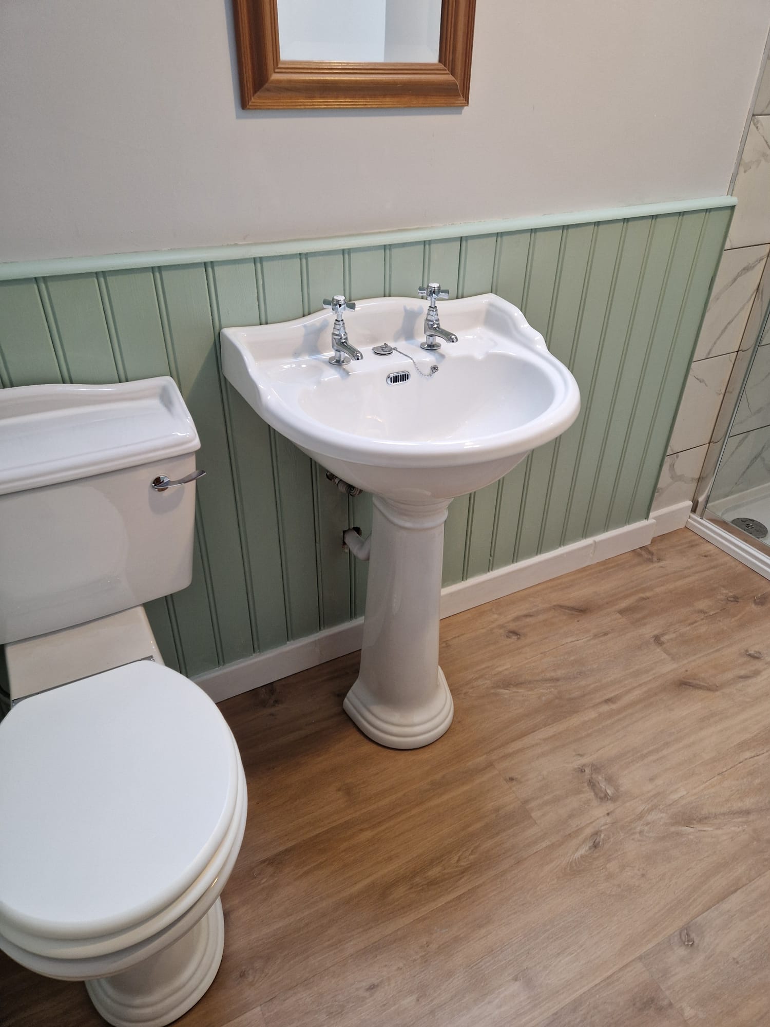 Bathroom Renovation Before and After - H2 Bathrooms Project