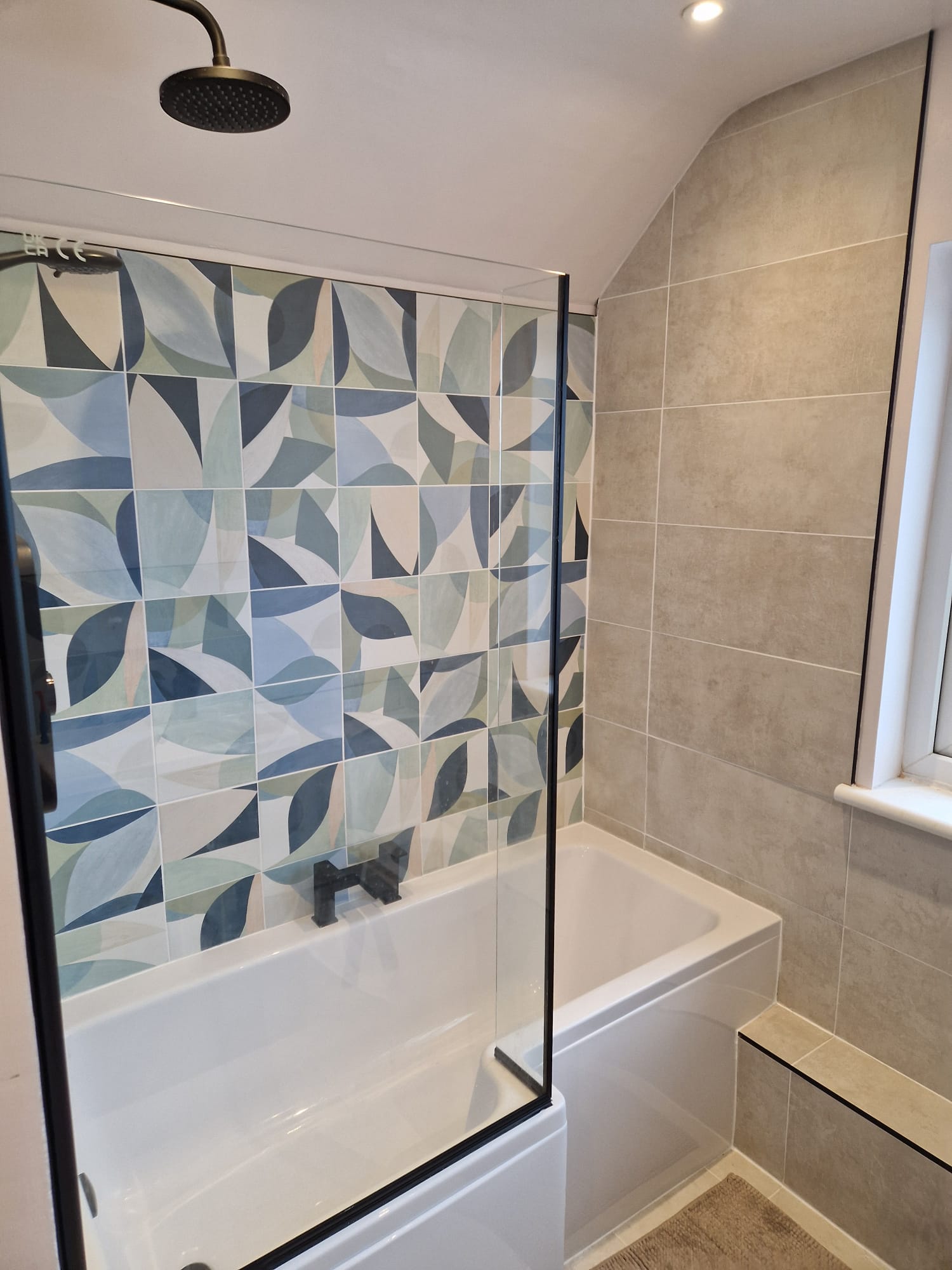 Bathroom Renovation Before and After - H2 Bathrooms Project