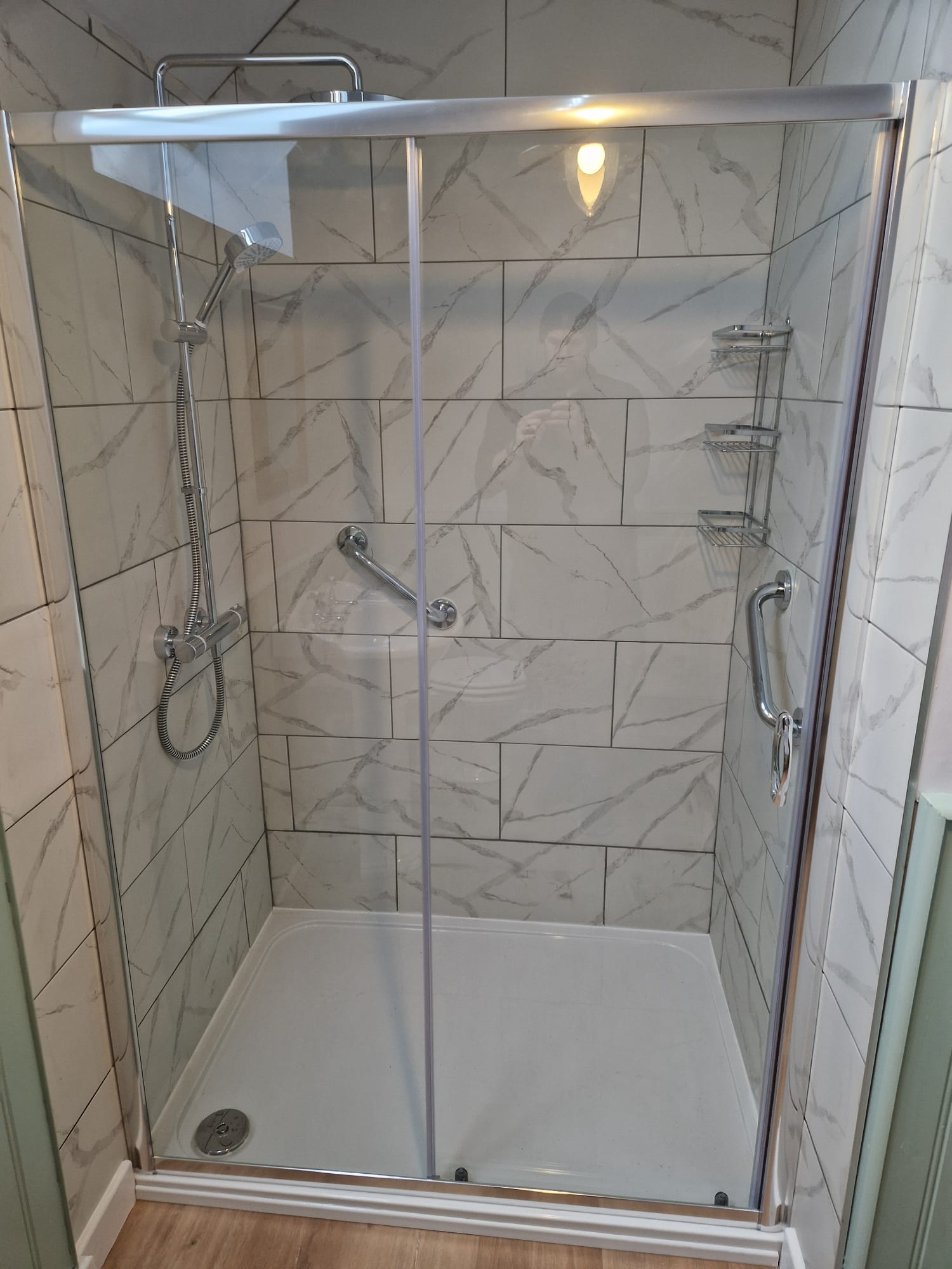 Bathroom Renovation Before and After - H2 Bathrooms Project
