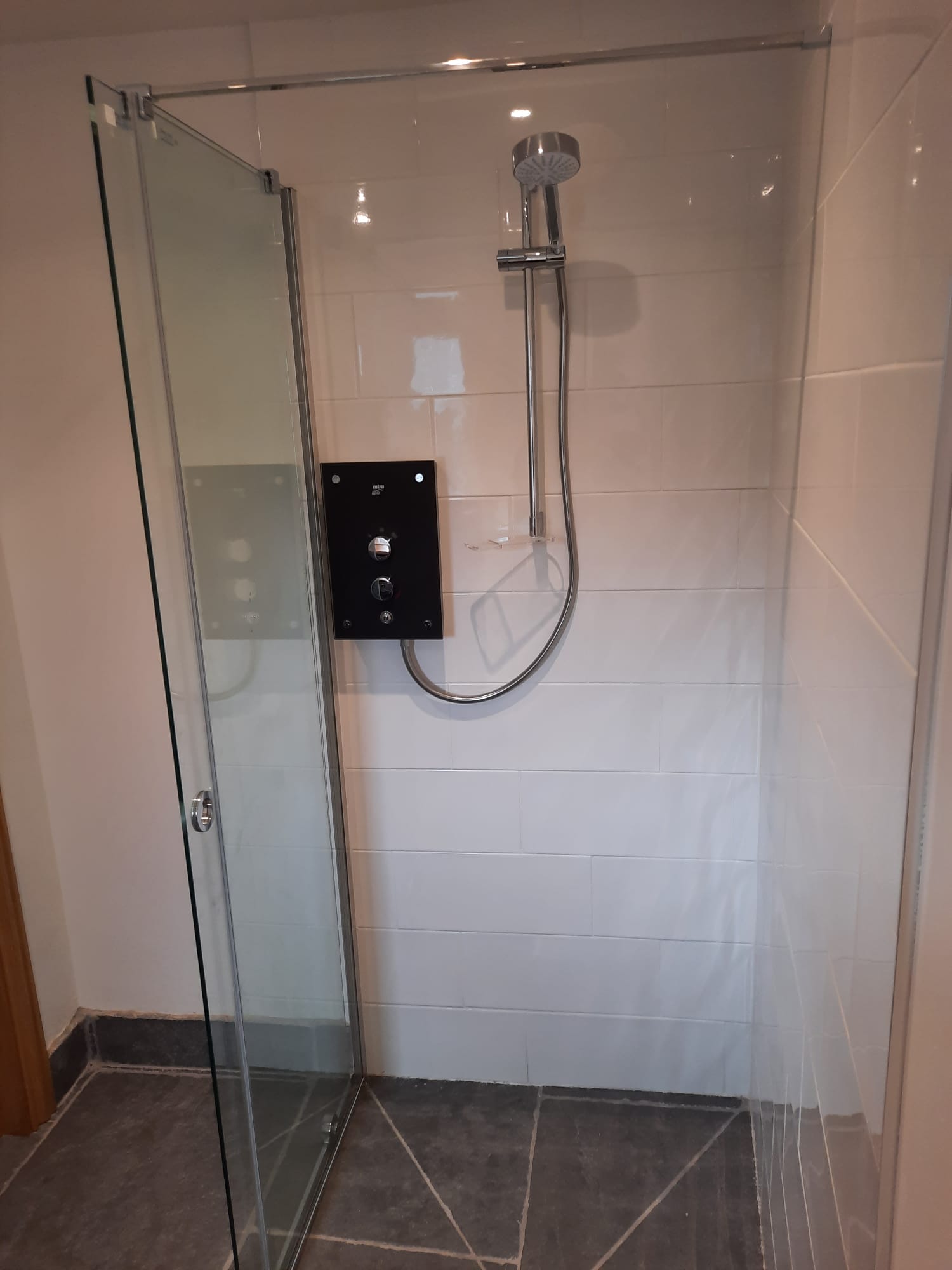 Bathroom and Utility Before and After - H2 Bathrooms Project